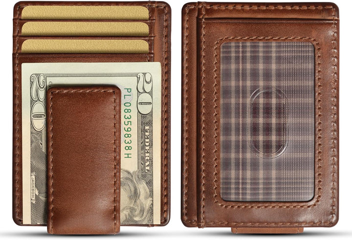 House of Jack Co. Carryall - Cartera delgada con clip para dinero p...