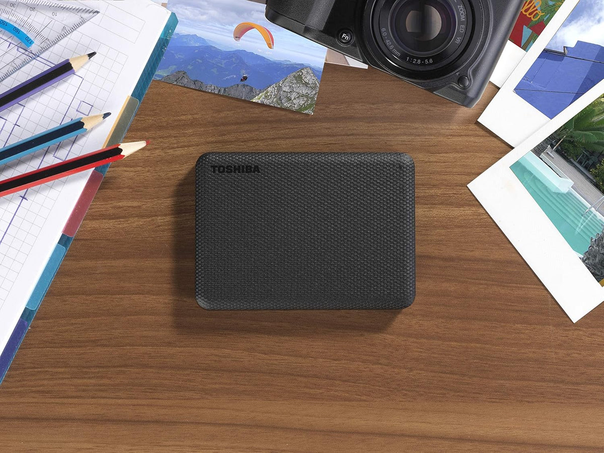 Toshiba Canvio Advance - Disco duro externo portátil de 4 TB USB 3....