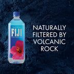 FIJI Agua embotellada artesanal natural, 1 litro / 33.8 onzas líquidas