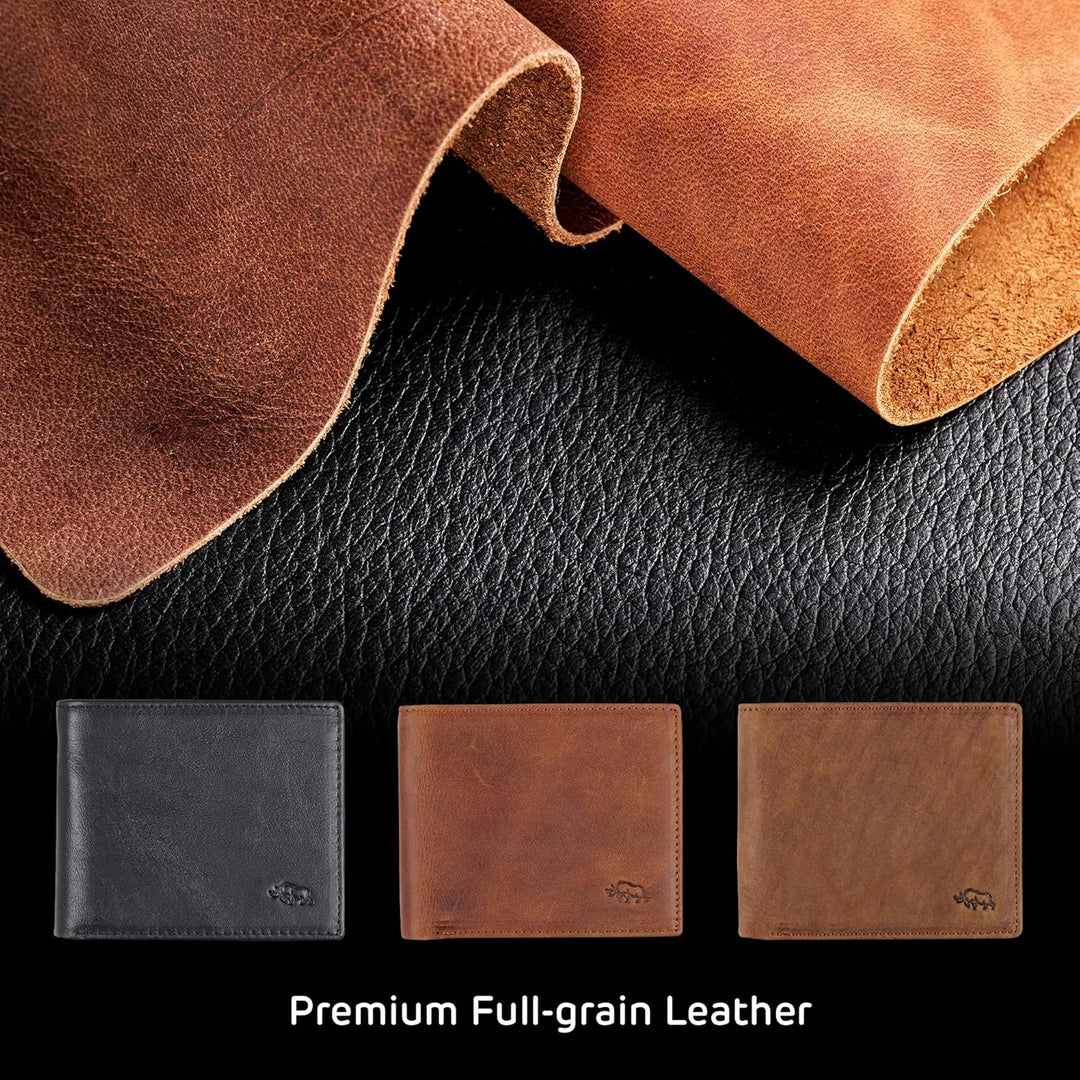 WITH LOVE Cartera plegable para hombre, organizador de dinero, tarj...