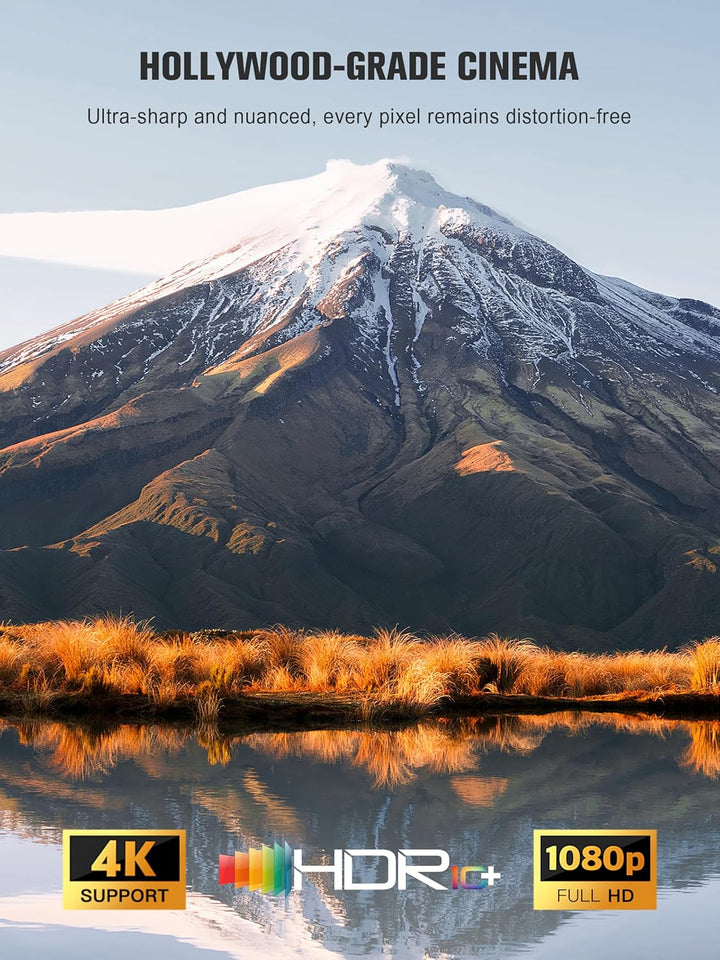 【Google TV con Licencia Oficial】Proyector Inteligente 4K con WiFi y...