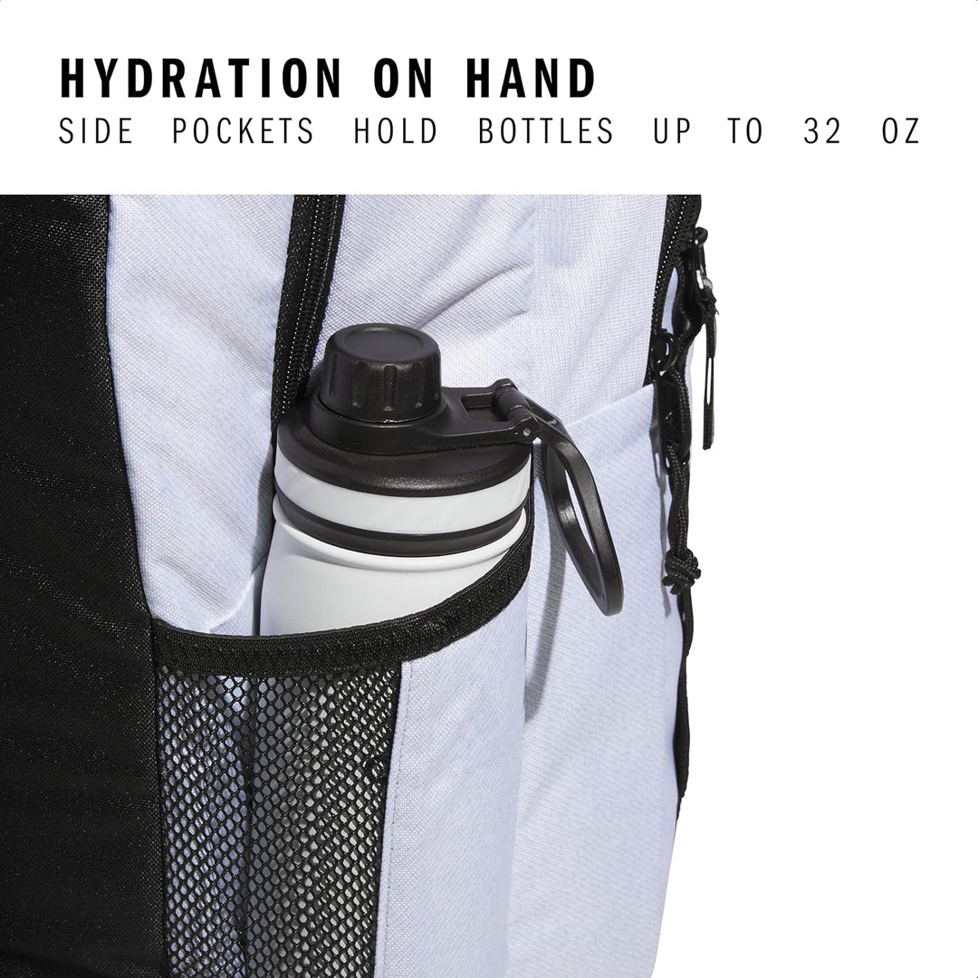 Mochila adidas Excel - Bolsa grande y resistente para laptop, libro...