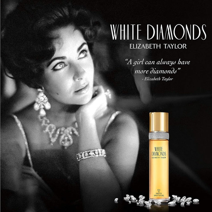 Elizabeth Taylor White Diamonds - Juego de Eau de Toilette para muj...