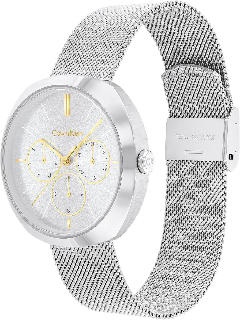 Calvin Klein Shape Reloj multifunción de cuarzo para mujer