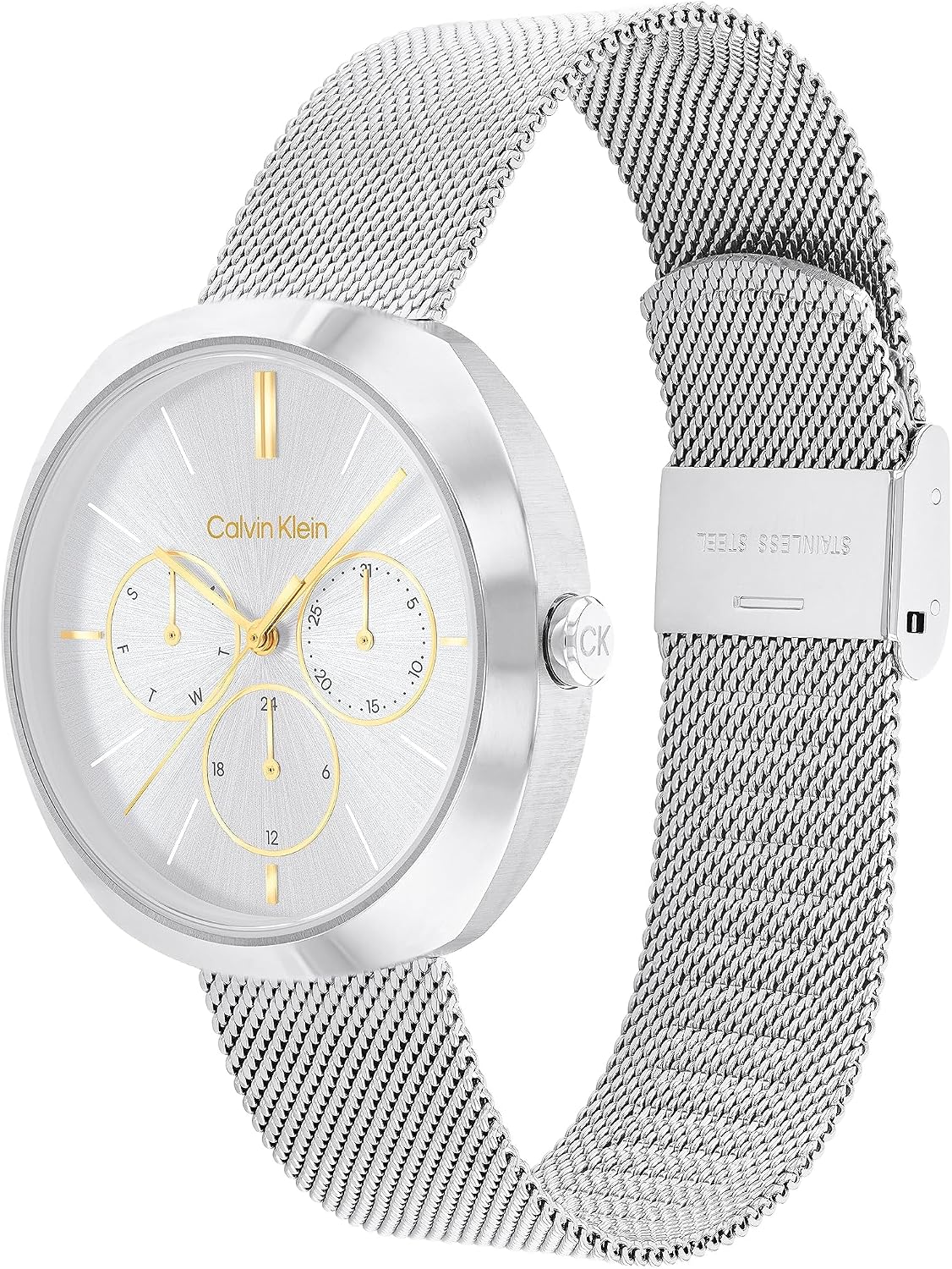 Calvin Klein Shape Reloj multifunción de cuarzo para mujer