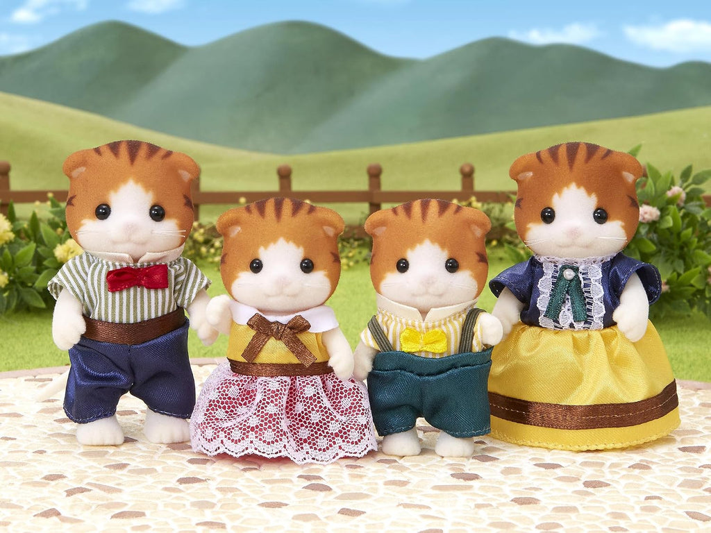 EPOCH Muñeca de la familia Sylvanian [familia de gatos de arce] FS-30