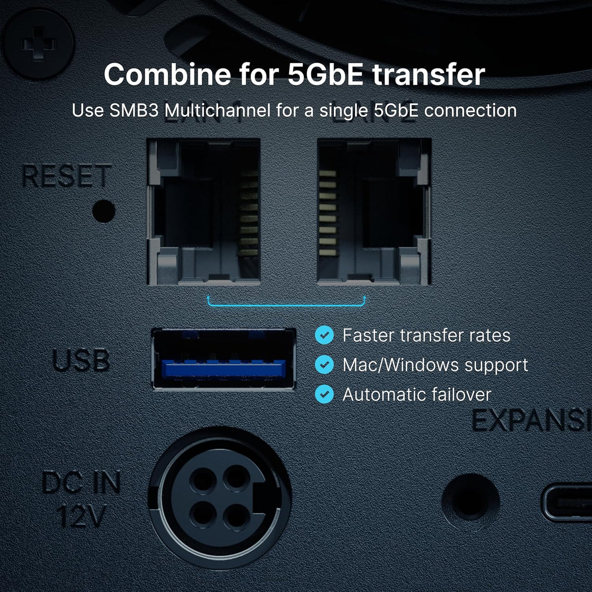 Synology DiskStation DS925+ de 4 bahías (sin disco)
