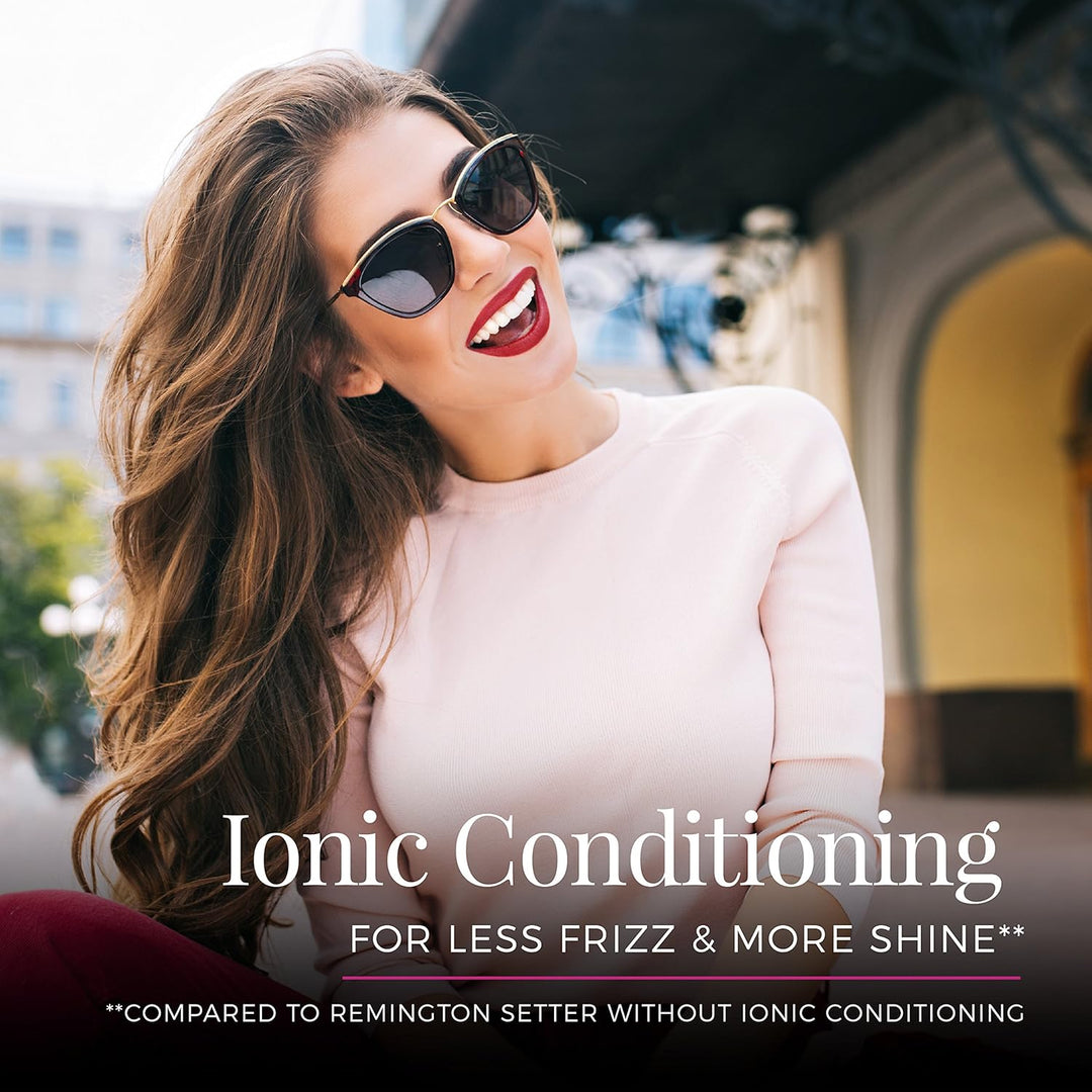 Remington Setter de cabello de acondicionamiento iónico H5600H
