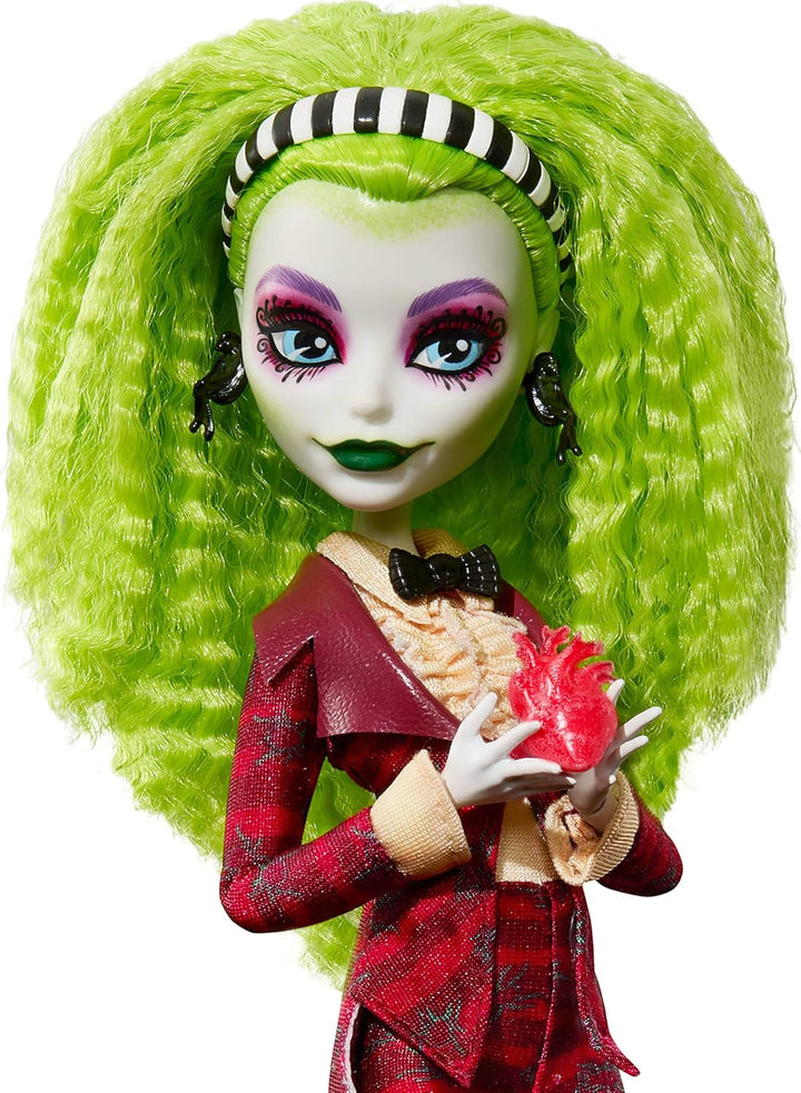 Monster High Skullector Beetlejuice Beetlejuice Muñeca Paquete de 2...