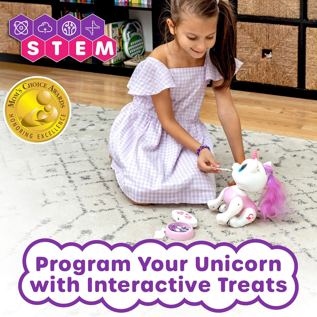 Power Your Fun Robo Pets - Juguete de unicornio para niñas y niños,...