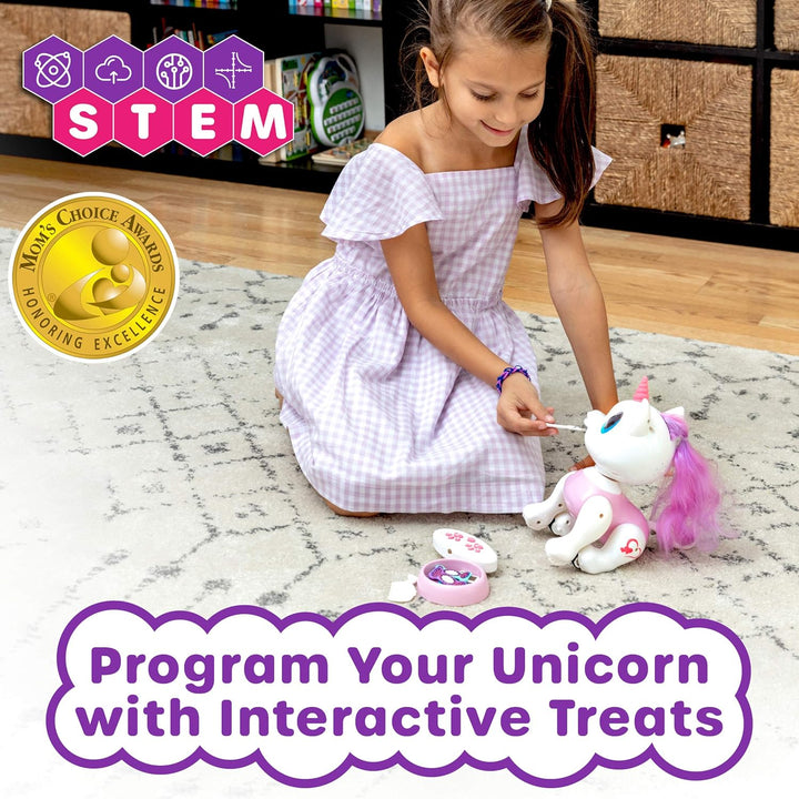 Power Your Fun Robo Pets - Juguete de unicornio para niñas y niños,...