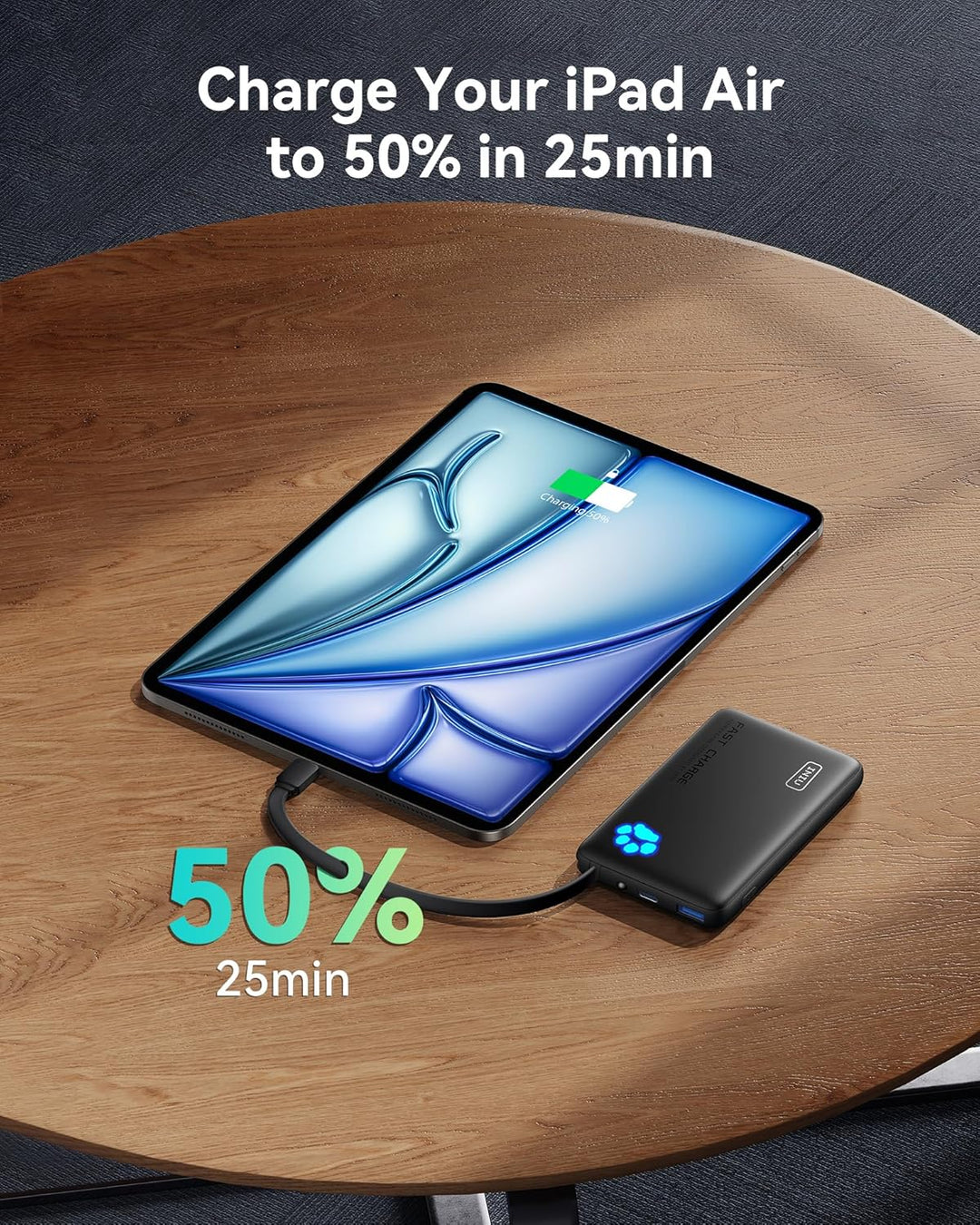 INIU PawGo - Cargador portátil, 45 W PD 10000 mAh, banco de energía...