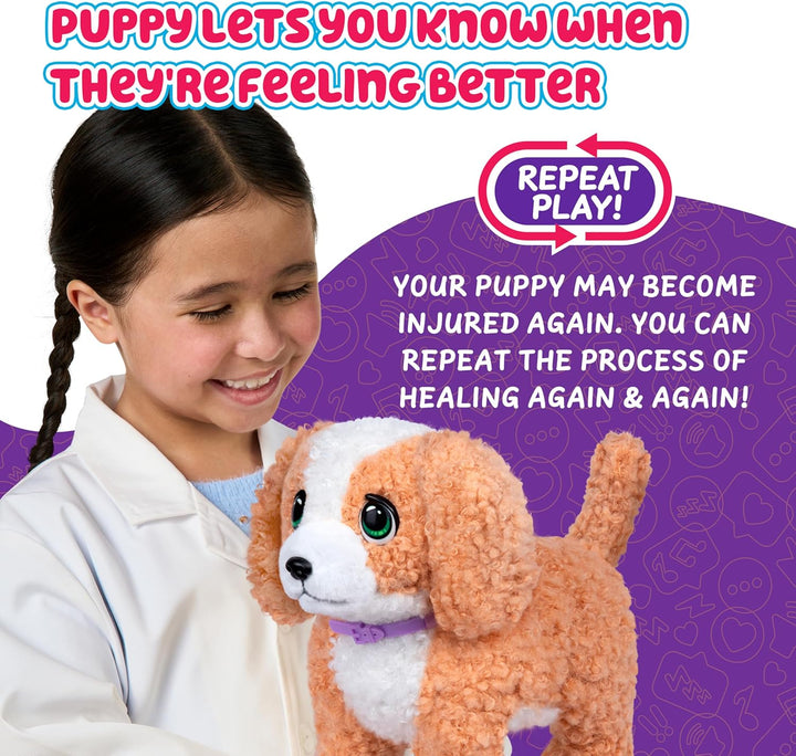 Little Live Pets Ouchies Exclusivo de Amazon Hazel The Poodle - Jug...