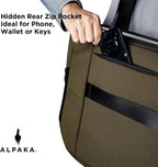 ALPAKA Bravo Tote Bag 14 L, resistente a la intemperie, maletín para laptop de 16 pulgadas para hombres y mujeres, bolsa de viaje con correa ajustable para el hombro
