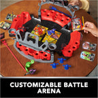 Bakugan Arena de batalla con Dragonoide exclusivo de ataque especial, figura de acción giratoria personalizable y set de juego, juguetes para niños y niñas de 6 años en adelante