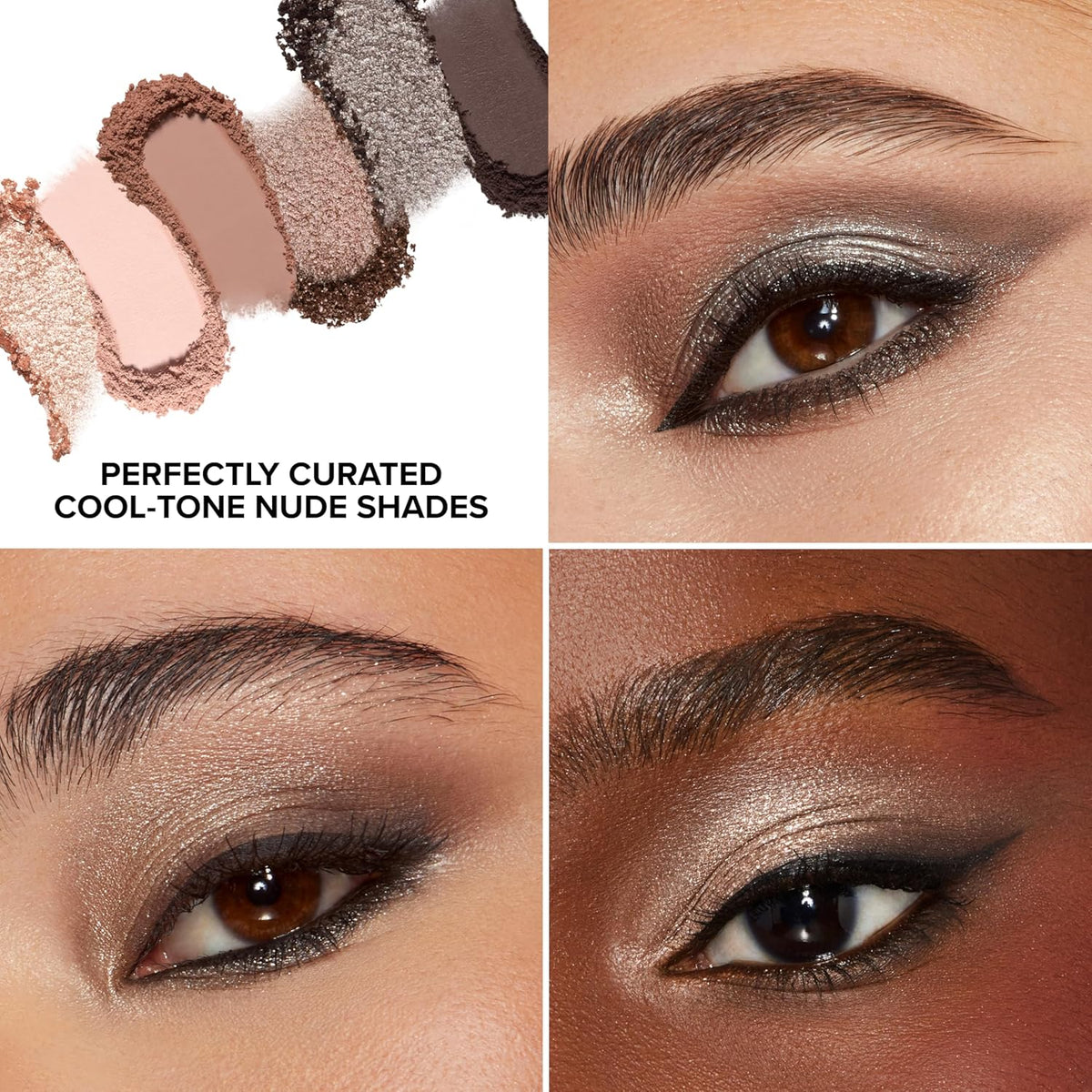 Too Faced Born This Way Natural Nudes Mini Paleta de Sombras, 0.2 Ounce, 01 Desnudos fríos Smolder