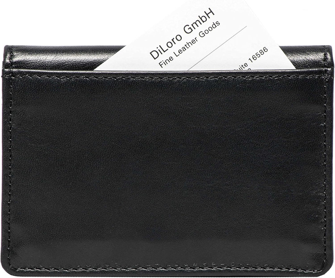 DiLoro Carteras de cuero para hombres y mujeres, pequeño portatarje...