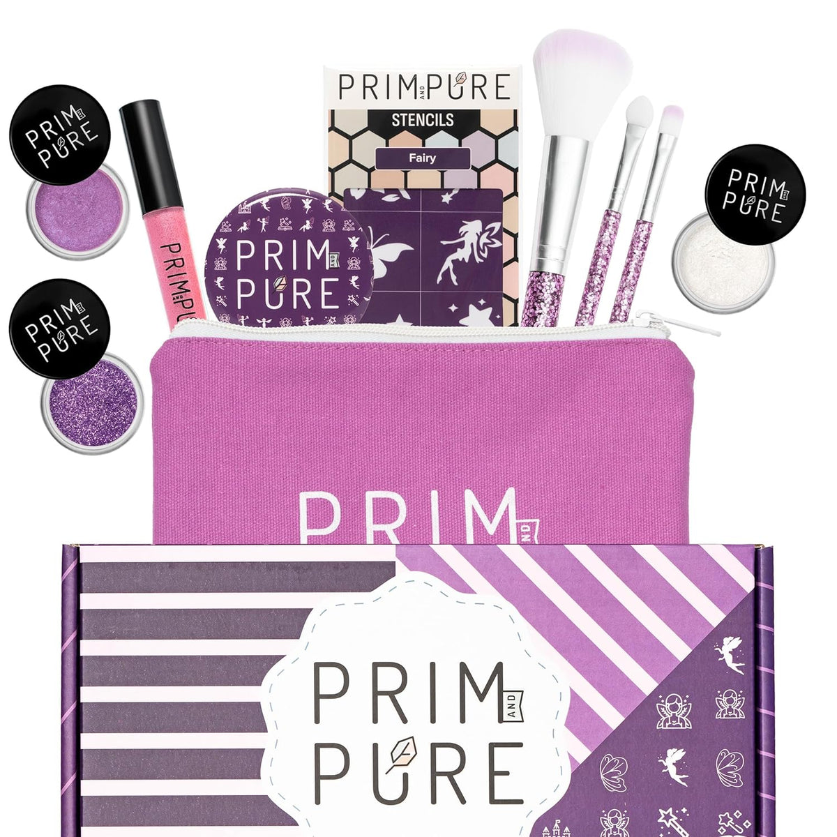 Prim and Pure Set de Regalo de Maquillaje para Niños - Plantilla, S...