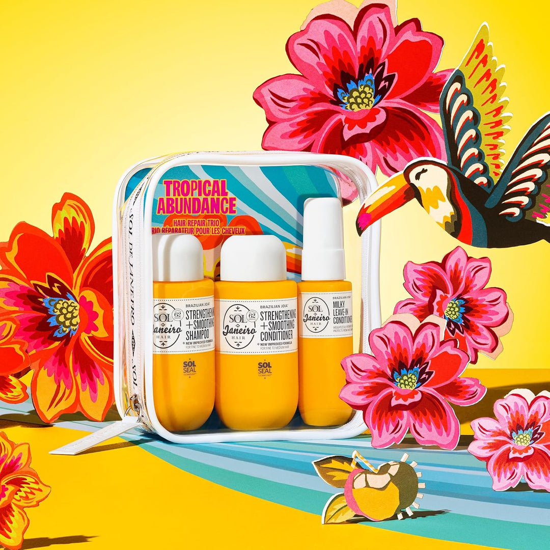 Sol de Janeiro Tropical Abundance Hair Repair Trio Travel Set | Jet...