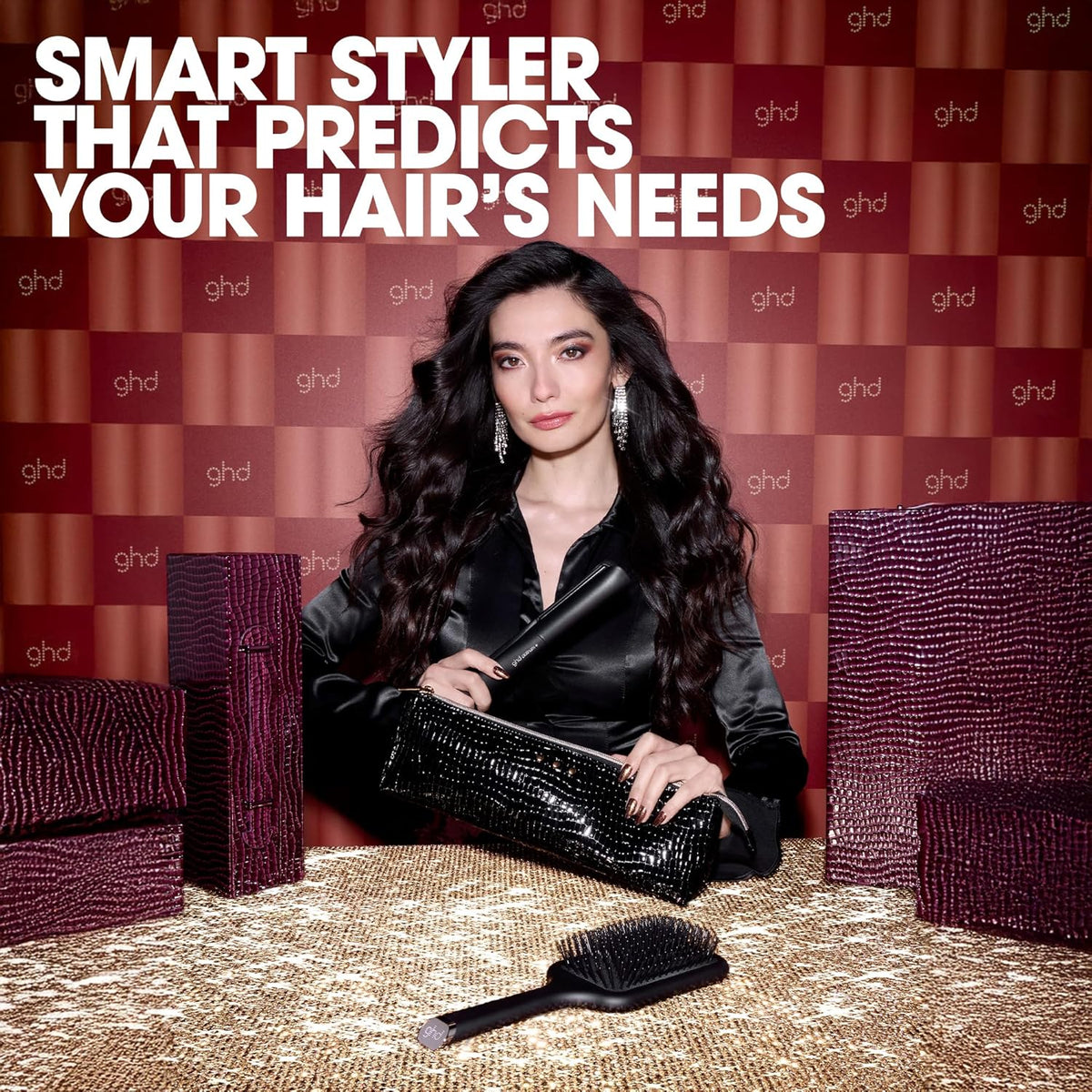 ghd Platinum+ Styler \u2015 1" Flat Iron Hair Straightener, Pro...