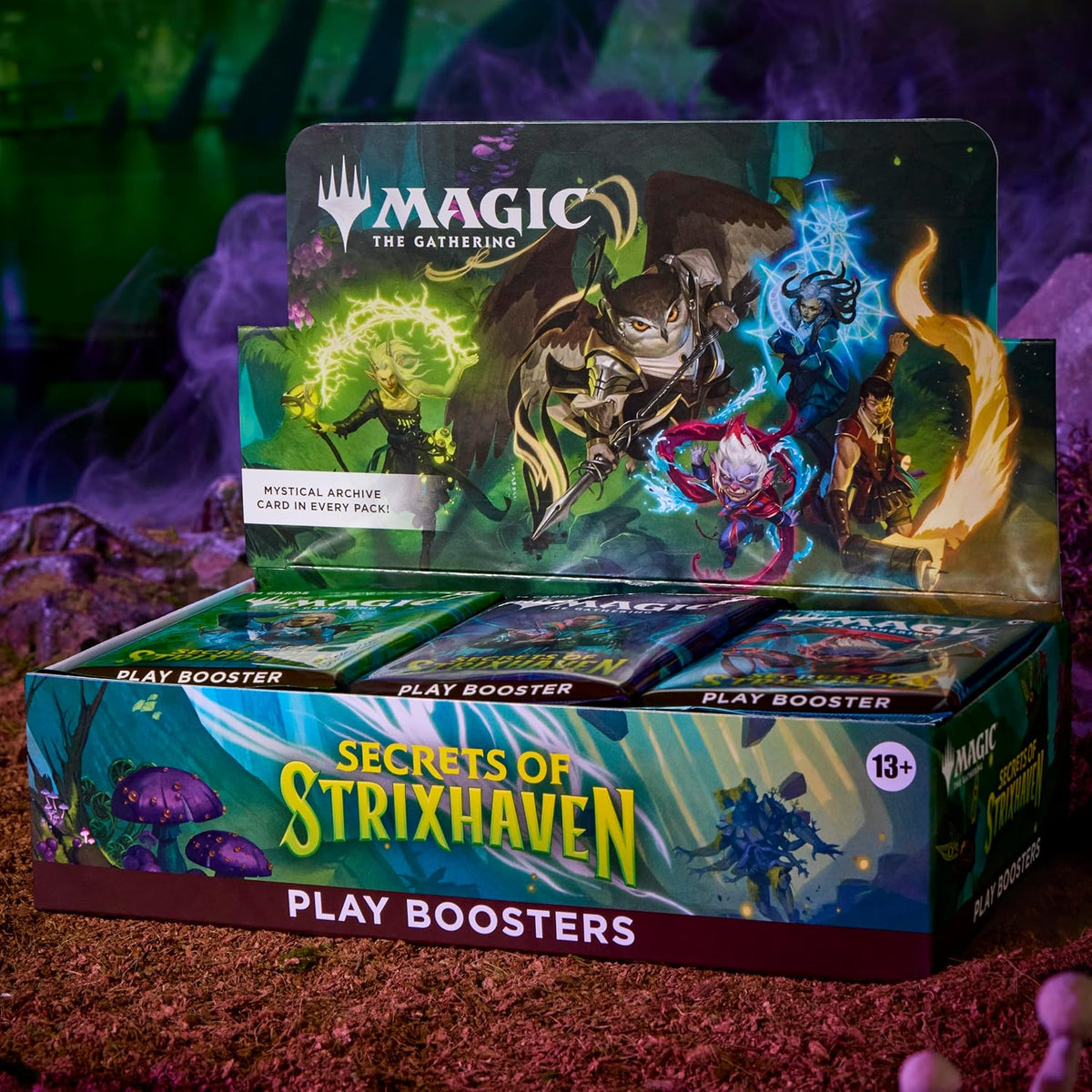 Magic: The Gathering Secrets of Strixhaven - Caja de Sobres de Juego (30 Sobres)