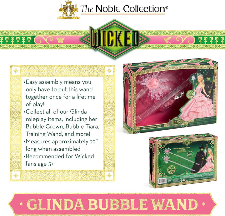 Varita de burbujas de Wicked Glinda