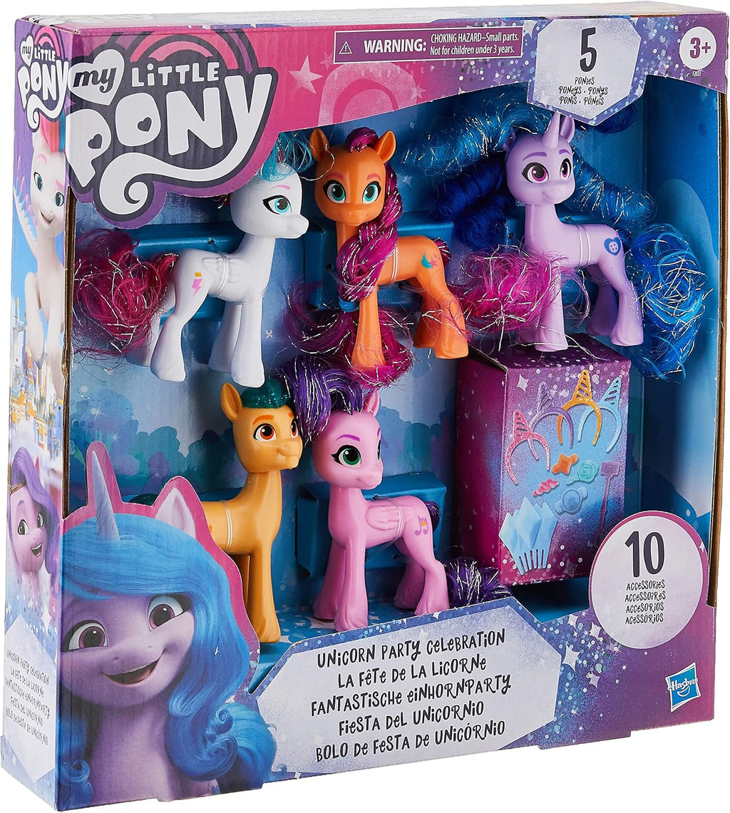 My Little Pony: Una colección de celebración de fiesta de unicornio de película de nueva generación