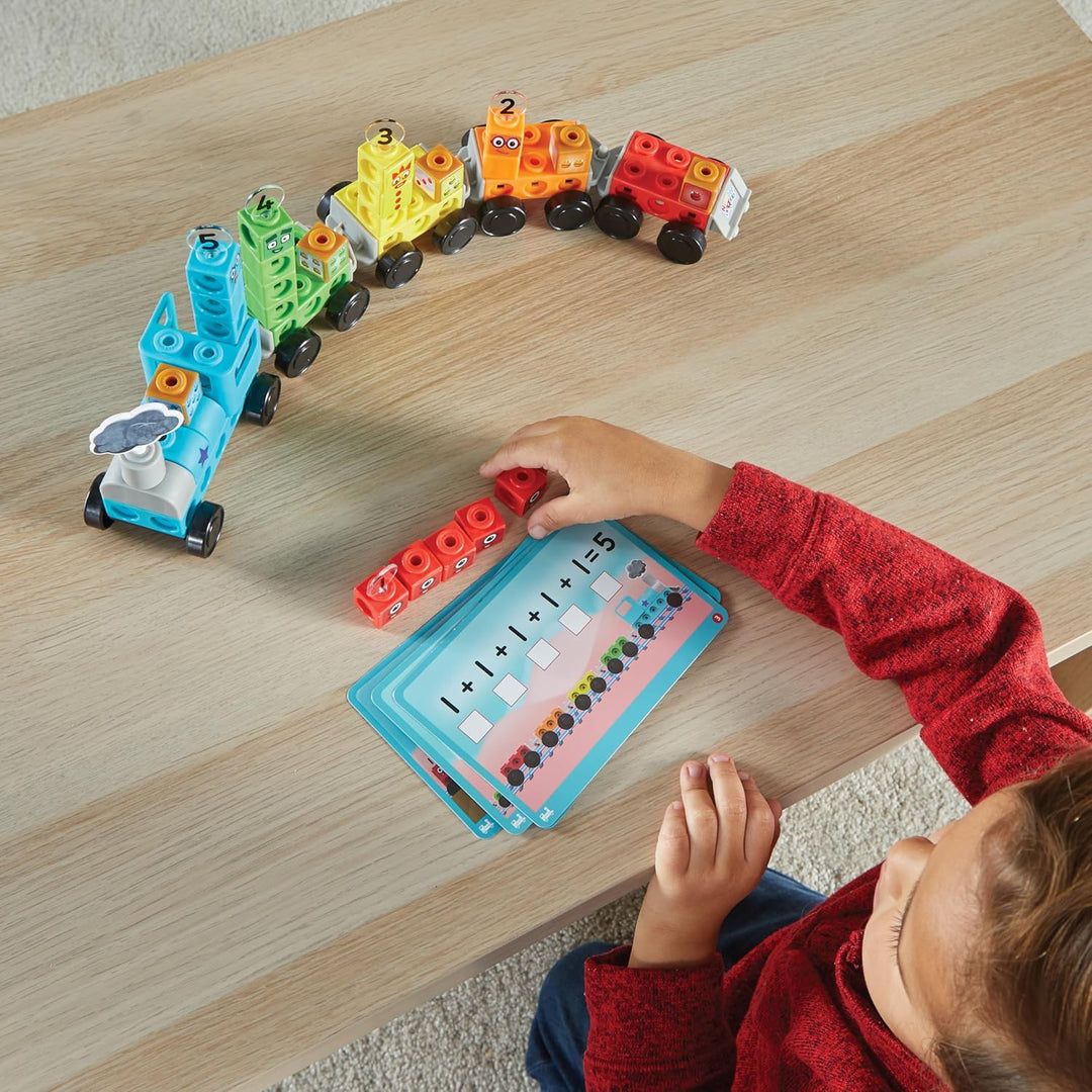 hand2mind Numberblocks Express Train MathLink Cubes Conjunto de Act...
