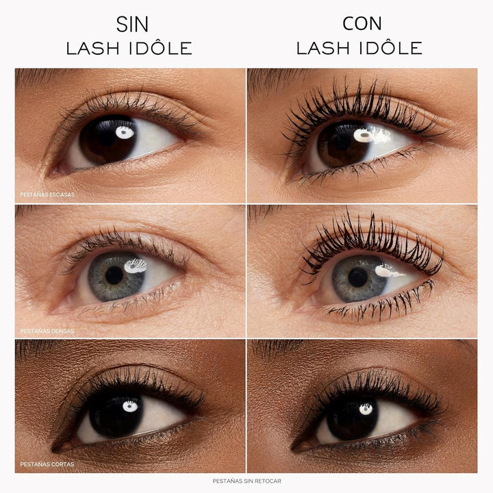 Lancôme Lash Idôle - Máscara de pestañas para levantamiento de pest...
