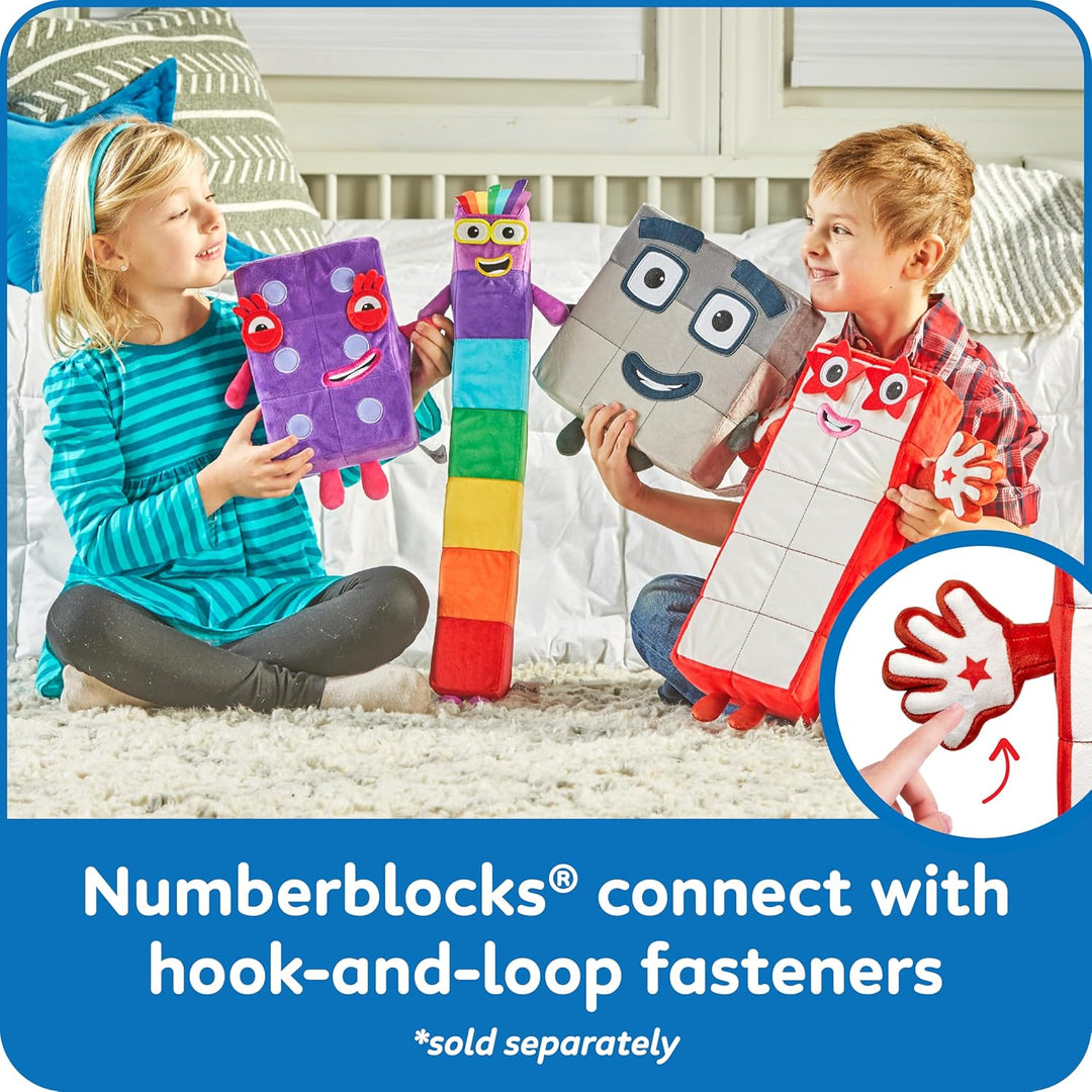 hand2mind Numberblock Ten Playful Pal, juguetes de figuras de peluc...