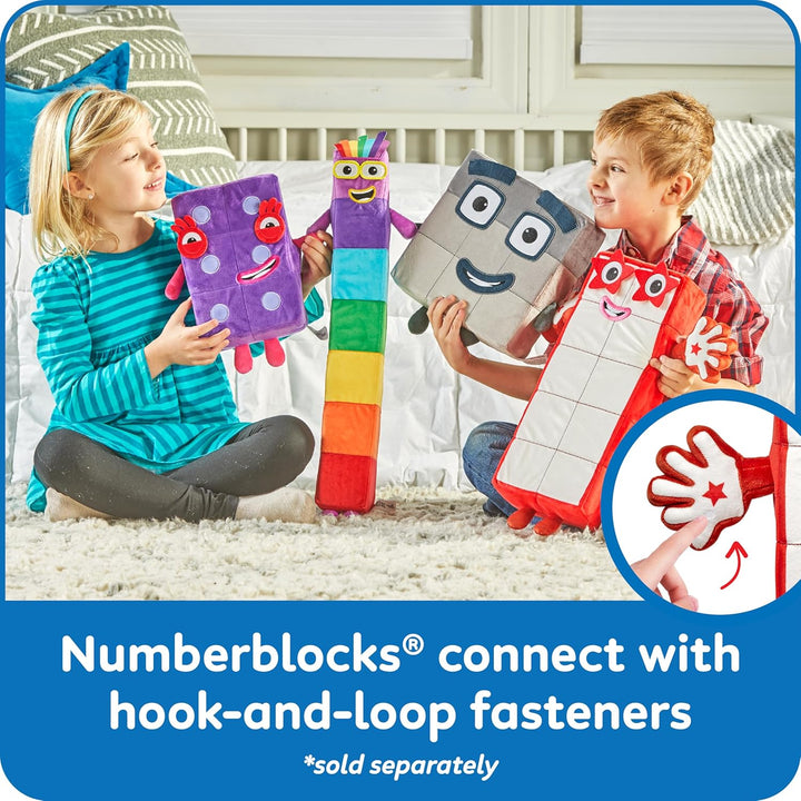 hand2mind Numberblock Ten Playful Pal, juguetes de figuras de peluc...