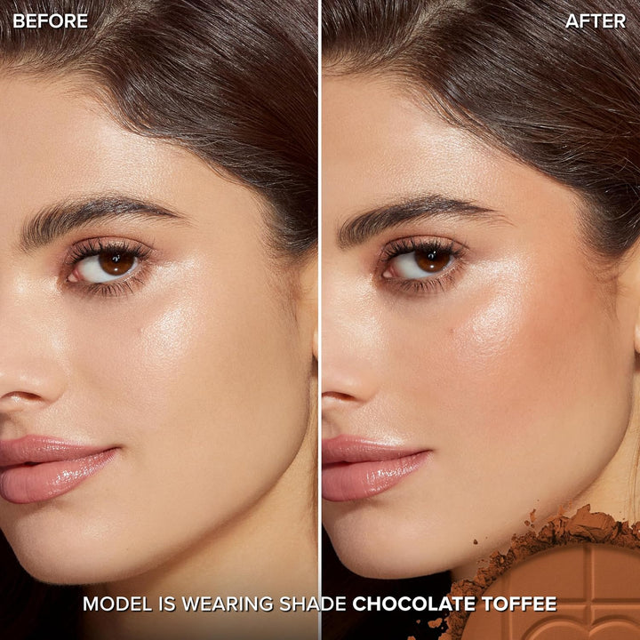 Too Faced Chocolate Soleil Matte Blurring Bronzer | Polvo bronceado...