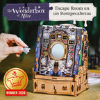 iDventure Cluepuzzle Wonderbox of Alice, caja de rompecabezas para adultos