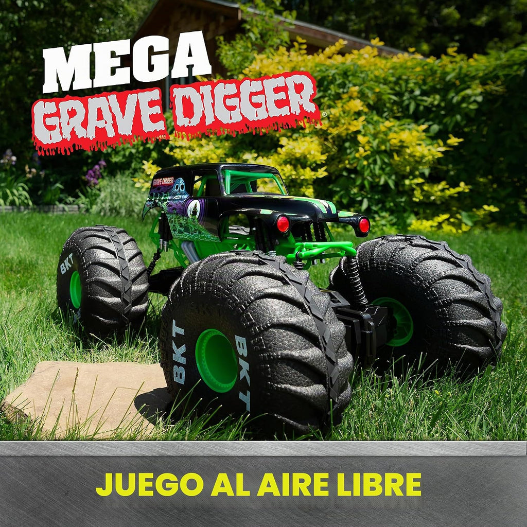 Monster Jam, Camión monstruo oficial Mega Grave Digger todo terreno, más de