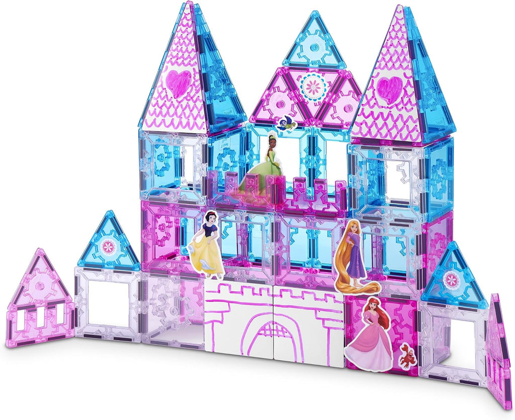 Tytan Disney Princess Castle - Juego de 70 piezas con azulejos magnéticos
