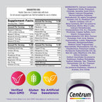 Centrum Silver - Multivitamínico para mujeres 50 Plus