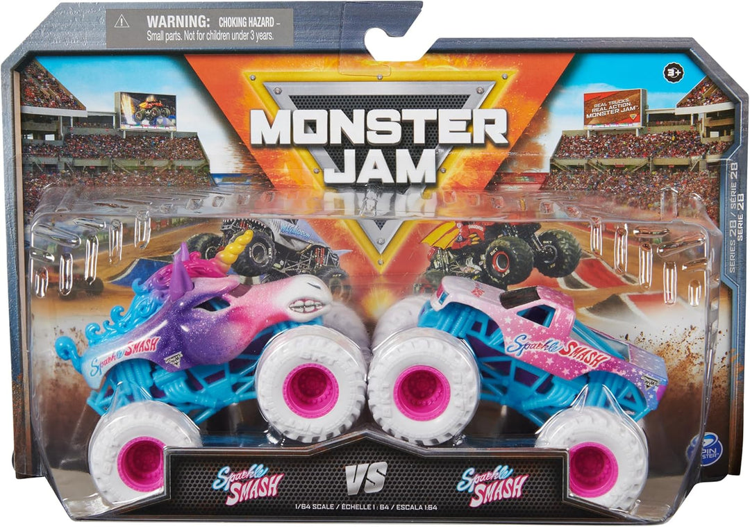 Monster Jam Camiones monstruo fundidos a presión Sparkle