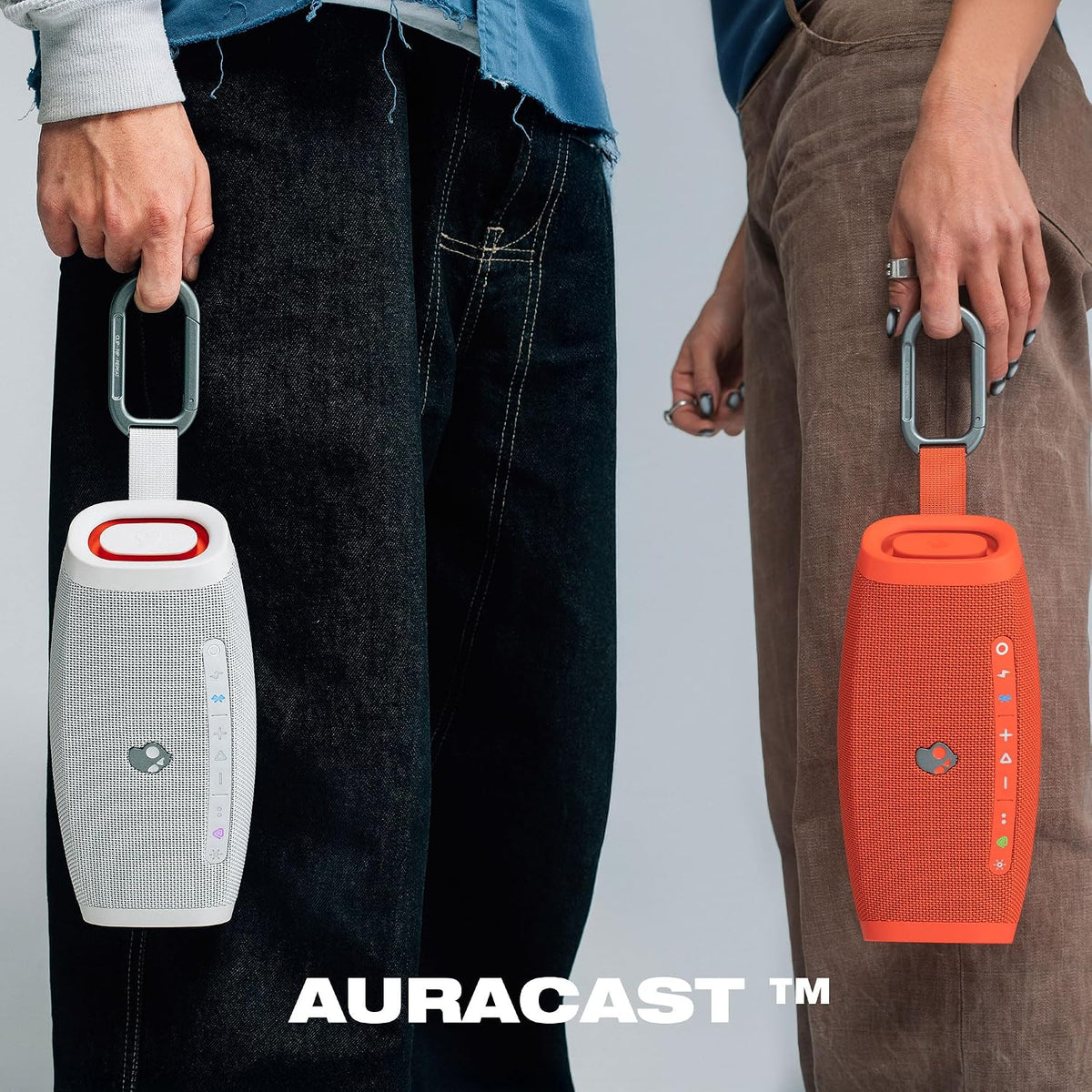 Skullcandy Barrel Micro Altavoz Bluetooth portátil, IPX7, batería de 24