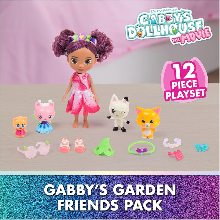 Gabbys Dollhouse La Película paquete de amigos del jardín