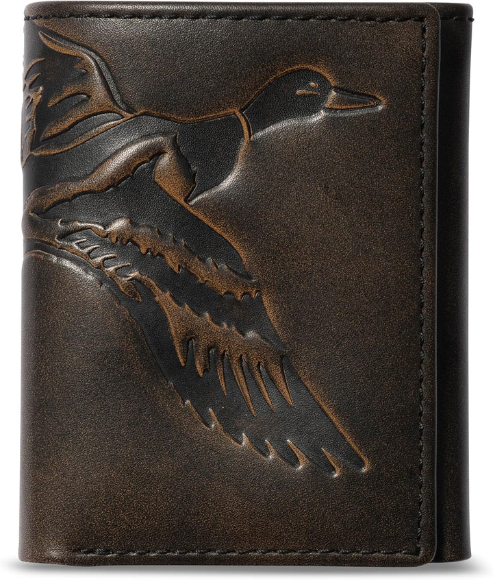 House of Jack Co. Cartera de triple pliegue | Cartera de cuero para...