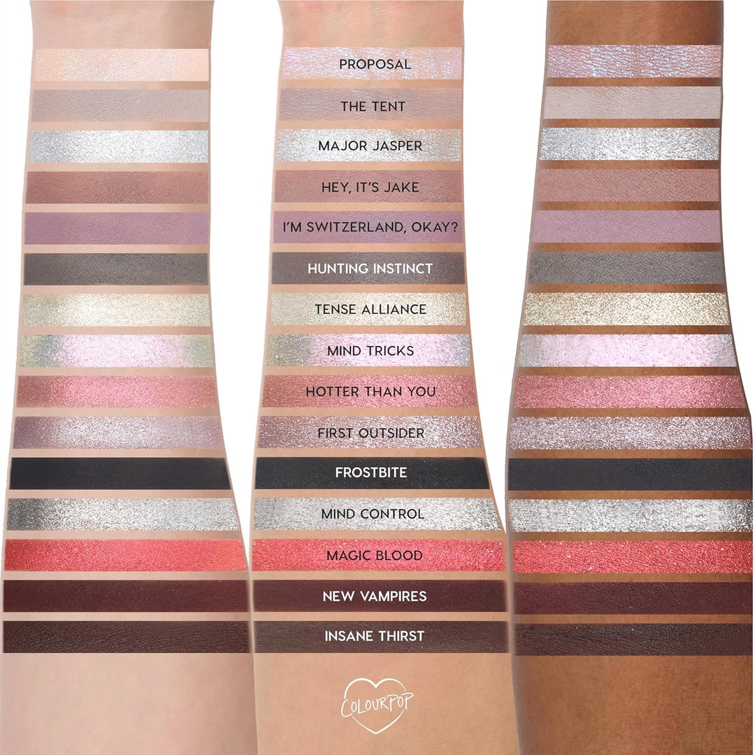 ColourPop x The Twilight Saga Eclipse Paleta de sombras de ojos \u2...