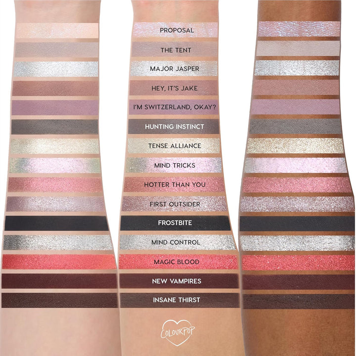 ColourPop x The Twilight Saga Eclipse Paleta de sombras de ojos \u2...