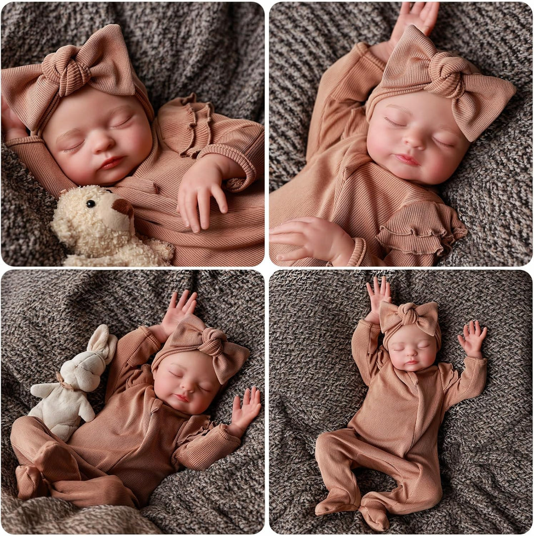 ADFO Muñecas bebé Reborn de la vida real para niñas, muñecas de 20...