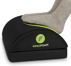 Lámpara ErgoFoam Reposapiés para debajo del escritorio de trabajo - Aprobado por quiroprácticos 2en1 ajustable Premium Reposapiés debajo del escritorio - Ergonómico Reposapiés de escritorio con espuma suave