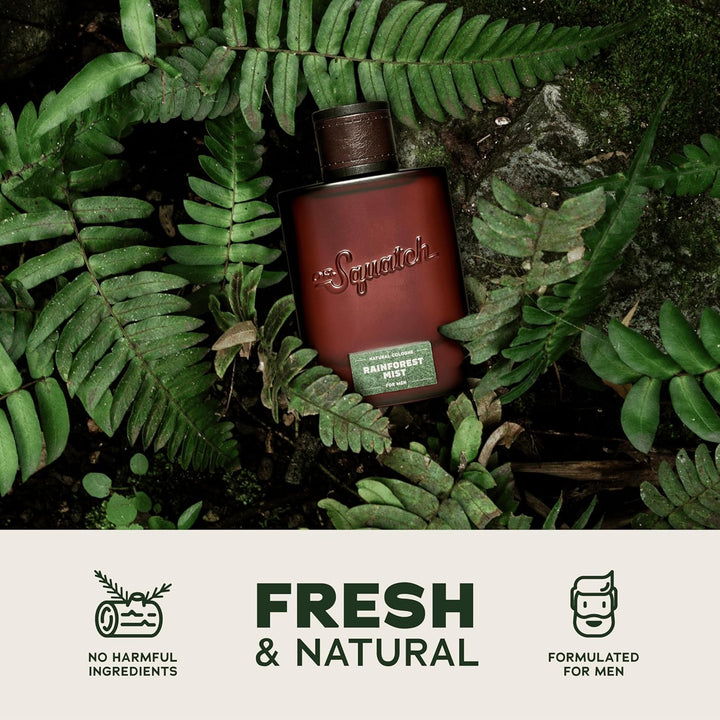 Dr. Squatch Colonia natural para hombres, tecnología Scent-Lock e i...