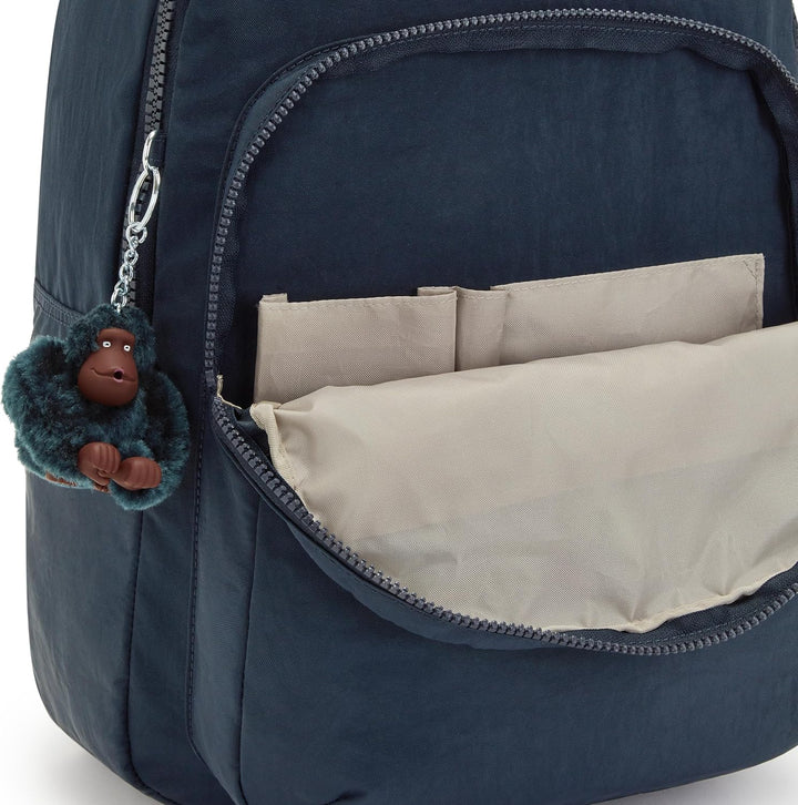 Kipling Mochila para portátil Seoul de 15 pulgadas para mujer, dura...