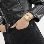Reloj para Mujer Coach Greyson - Esfera 3H con Brazalete Signature C Link y Bisel de Cristal - Resistente al Agua 3 ATM/30 Metros - Reloj de Moda Premium para Estilo Diario - 36mm