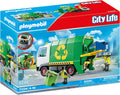 Playmobil Camión de reciclaje con accesorios y 2 figuras
