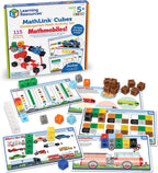 Learning Resources MathLink Cubes - Juego de actividades