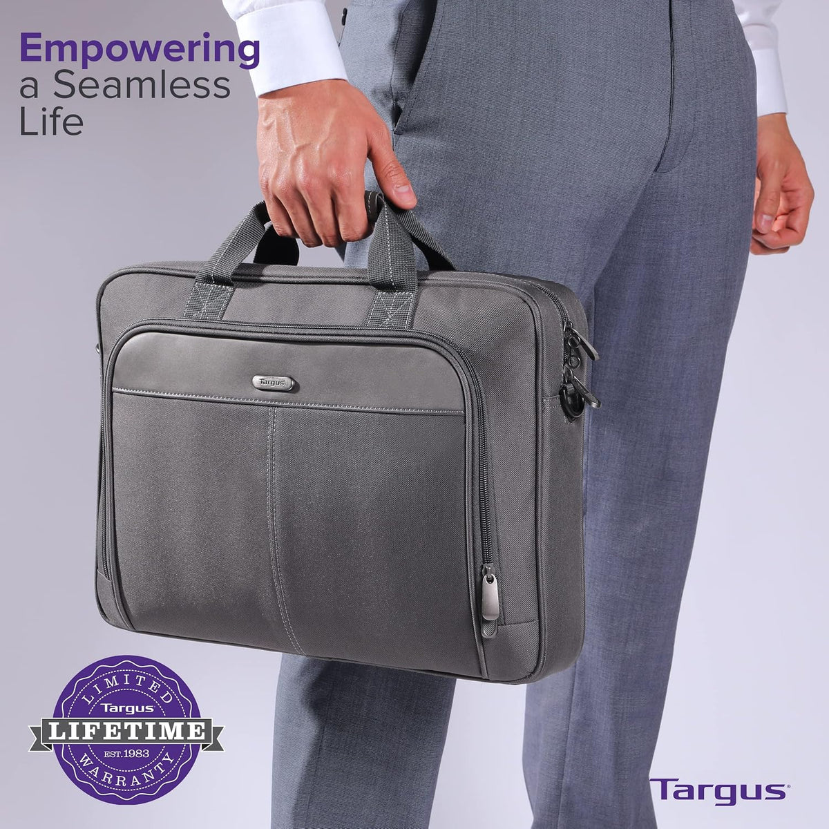 Targus Bolsa clásica delgada para laptop de 15 a 16 pulgadas, color...